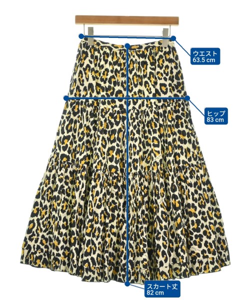 MARC JACOBS（マークジェイコブス）ロング・マキシ丈スカート ベージュ サイズ:0(XS位) レディース/2200697266033