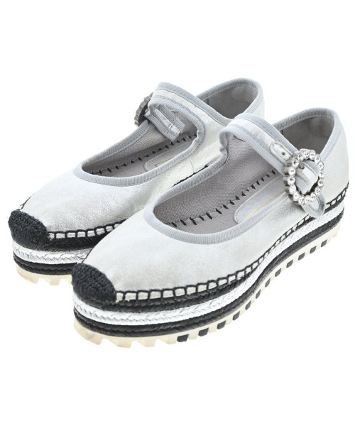 MARC JACOBS(マークジェイコブス)エスパドリーユ シルバー サイズ:EU35(21.5cm位)/2200697739032