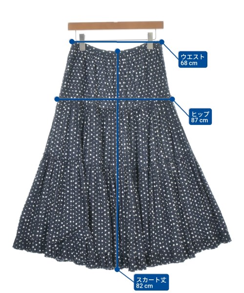 MARC JACOBS（マークジェイコブス）ロング・マキシ丈スカート 紺 サイズ:0(XS位) レディース/2200698145054