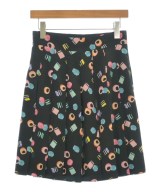 MARC JACOBS（マークジェイコブス）ひざ丈スカート 黒 サイズ:0(XS位) レディース/2200701198114