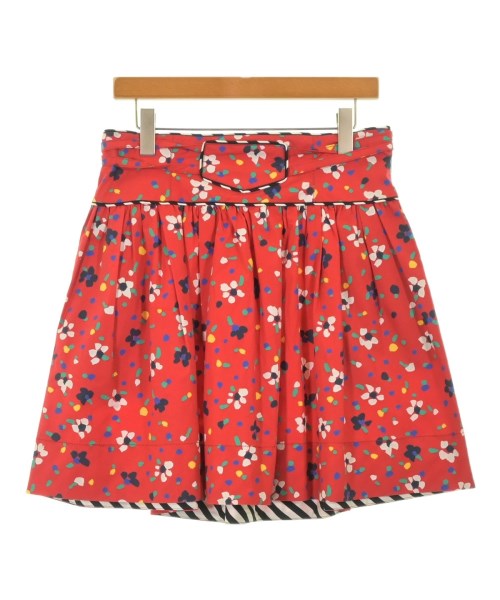 MARC JACOBS（マークジェイコブス）ミニスカート 赤 サイズ:10(XL位) レディース/2200701198169