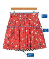 MARC JACOBS（マークジェイコブス）ミニスカート 赤 サイズ:10(XL位) レディース/2200701198169