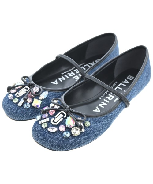 MARC JACOBS(マークジェイコブス)バレエシューズ/オペラシューズ 青 サイズ:EU37(23.5cm位)/2200654725016