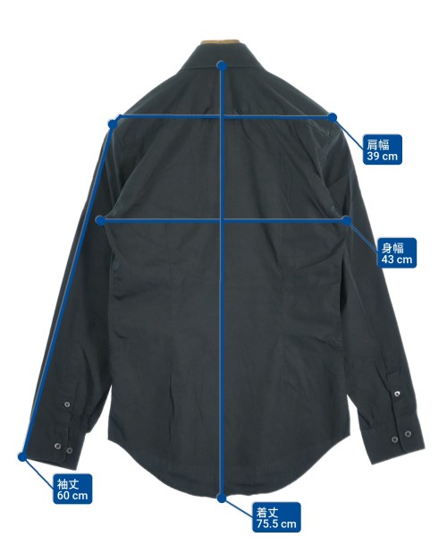 MARC JACOBS（マークジェイコブス）カジュアルシャツ 紺 サイズ:44(S位) メンズ/2200658396021