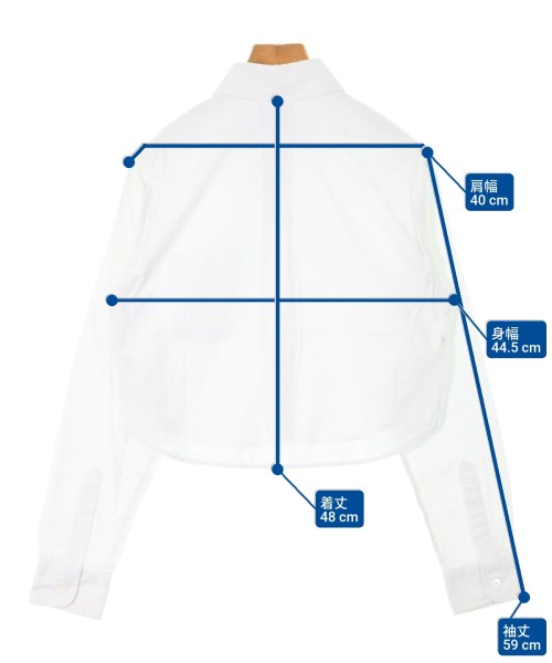 MARC JACOBS（マークジェイコブス）カジュアルシャツ 白 サイズ:XS レディース/2200658413018