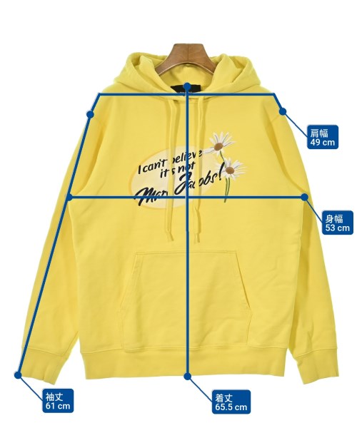 MARC JACOBS（マークジェイコブス）パーカー 黄 サイズ:S レディース/2200652514032