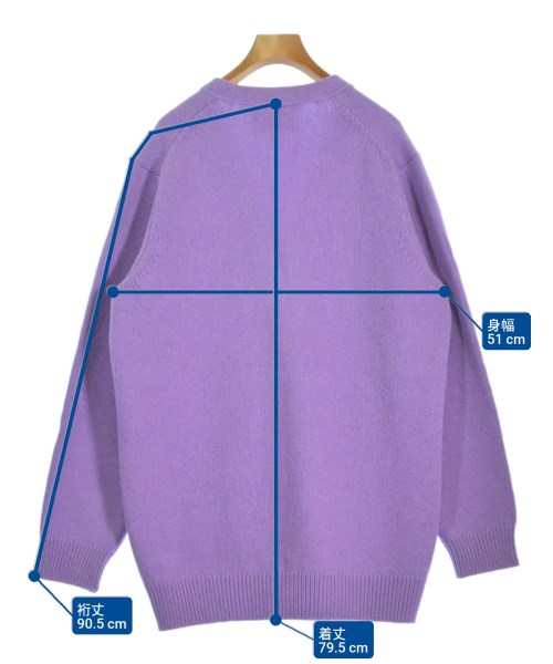 MARC JACOBS（マークジェイコブス）カーディガン 紫 サイズ:M レディース/2200652514063