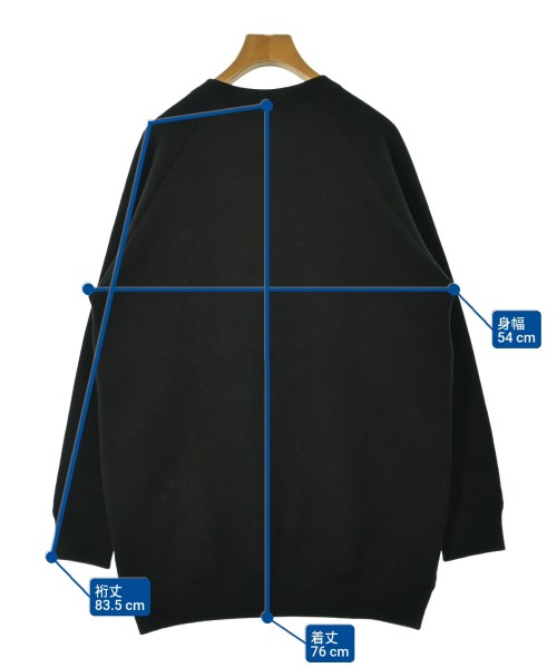 MARC JACOBS（マークジェイコブス）スウェット 黒 サイズ:S レディース/2200652514100