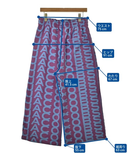 MARC JACOBS（マークジェイコブス）スウェットパンツ 青 サイズ:S レディース/2200652514209