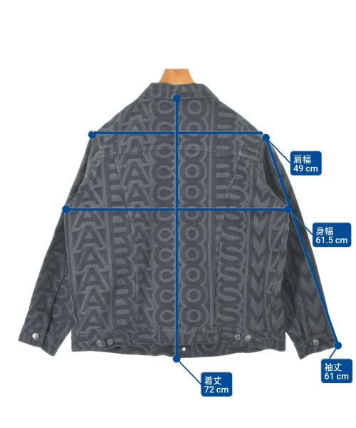 MARC JACOBS（マークジェイコブス）デニムジャケット 黒 サイズ:S レディース/2200652514377