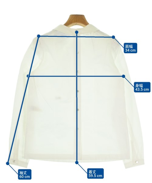 MARC JACOBS（マークジェイコブス）カジュアルシャツ 白 サイズ:0(XS位) レディース/2200660205076