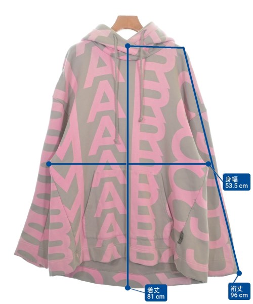MARC JACOBS（マークジェイコブス）パーカー グレー サイズ:M レディース/2200660684017