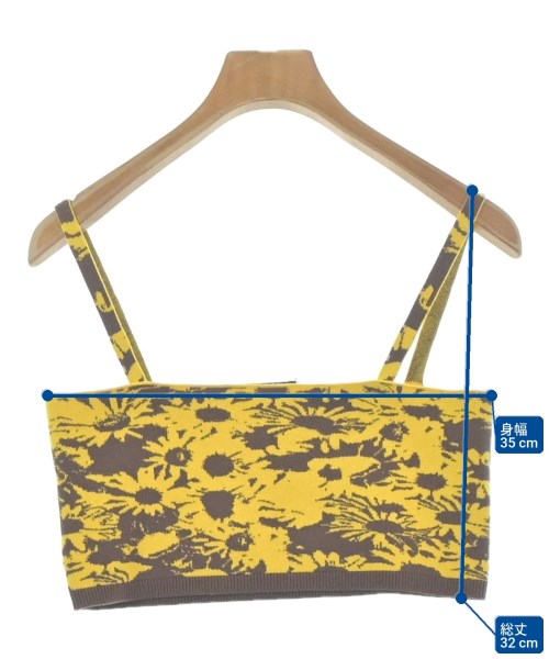 MARC JACOBS（マークジェイコブス）ベスト 黄 サイズ:S レディース/2200713393064