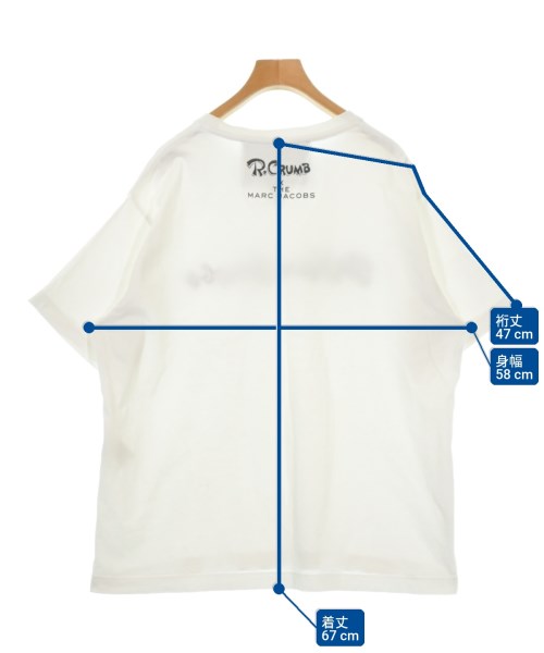 MARC JACOBS（マークジェイコブス）Tシャツ・カットソー 白 サイズ:L レディース/2200716645023