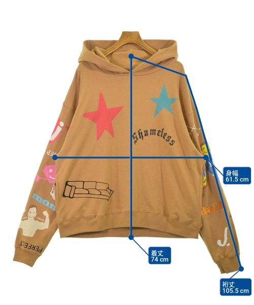 MARC JACOBS（マークジェイコブス）パーカー 茶 サイズ:XL メンズ/2200718176013
