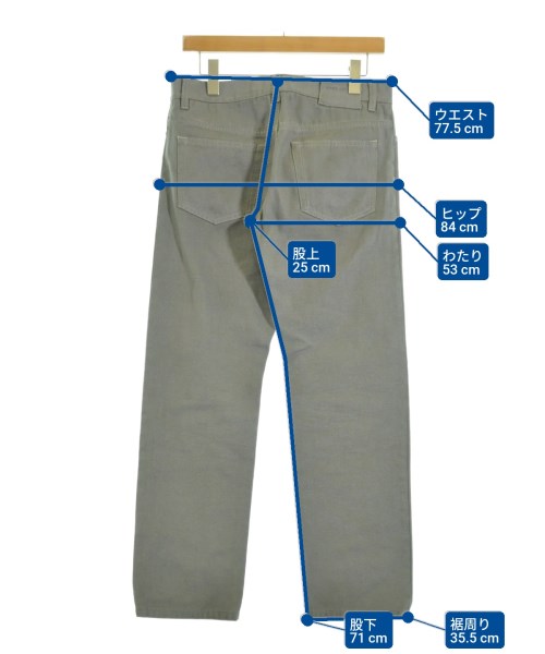 MARC JACOBS（マークジェイコブス）デニムパンツ グレー サイズ:46(M位) メンズ/2200646169019