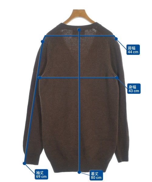 MARC JACOBS（マークジェイコブス）カーディガン 茶 サイズ:XS レディース/2200649111060