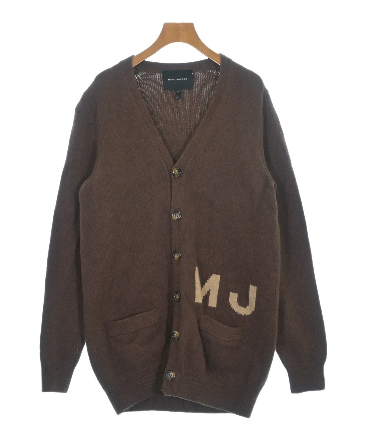 MARC JACOBS（マークジェイコブス）カーディガン 茶 サイズ:XS 
