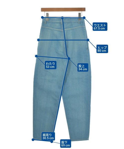 MARC JACOBS（マークジェイコブス）デニムパンツ 青 サイズ:0(XS位) レディース/2200638046021