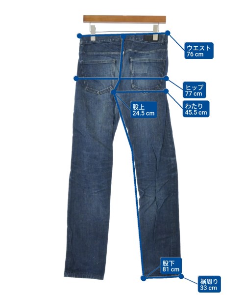 MARC JACOBS（マークジェイコブス）デニムパンツ 青 サイズ:46(M位) メンズ/2200644942034