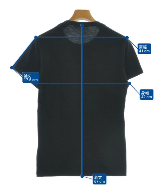 MARC JACOBS（マークジェイコブス）Tシャツ・カットソー 黒 サイズ:XS メンズ/2200650618121