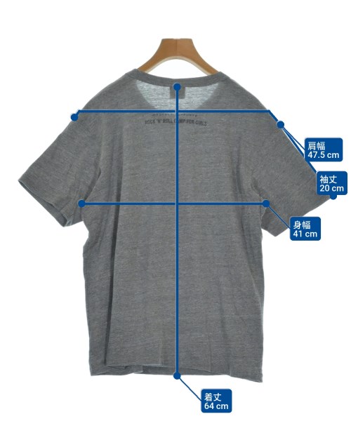 MARC JACOBS（マークジェイコブス）Tシャツ・カットソー グレー サイズ:L メンズ/2200653895031