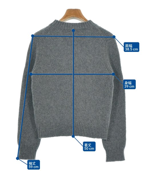 MARC JACOBS（マークジェイコブス）ニット・セーター グレー サイズ:XS レディース/2200652496017