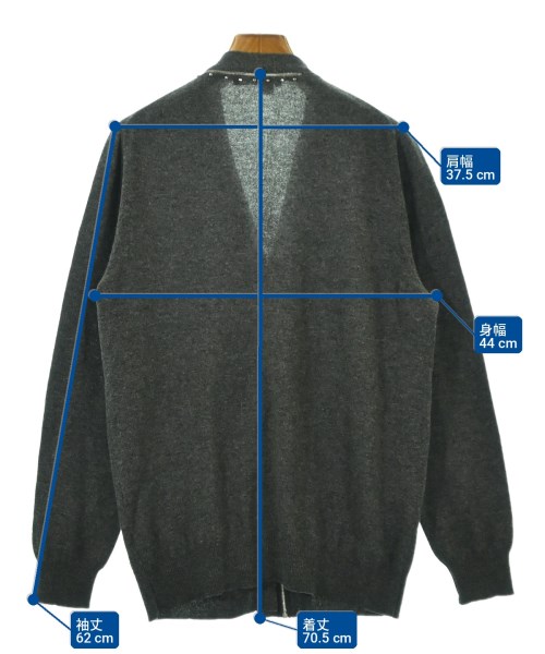 MARC JACOBS（マークジェイコブス）カーディガン グレー サイズ:S レディース/2200702042294