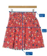 MARC JACOBS（マークジェイコブス）ミニスカート 赤 サイズ:00(XS位) レディース/2200704368156
