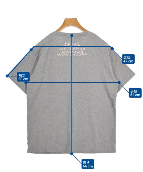 MARC JACOBS（マークジェイコブス）Tシャツ・カットソー グレー サイズ:S メンズ/2200704645080