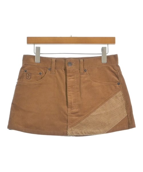 MARC JACOBS(マークジェイコブス)ミニスカート 茶 サイズ:26(M位)/2200663351022