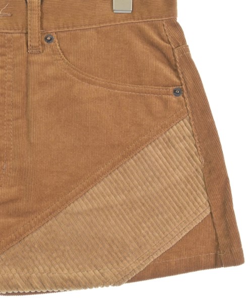 MARC JACOBS（マークジェイコブス）ミニスカート 茶 サイズ:26(M位) レディース/2200663351022