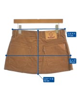 MARC JACOBS（マークジェイコブス）ミニスカート 茶 サイズ:25(S位) レディース/2200663351039