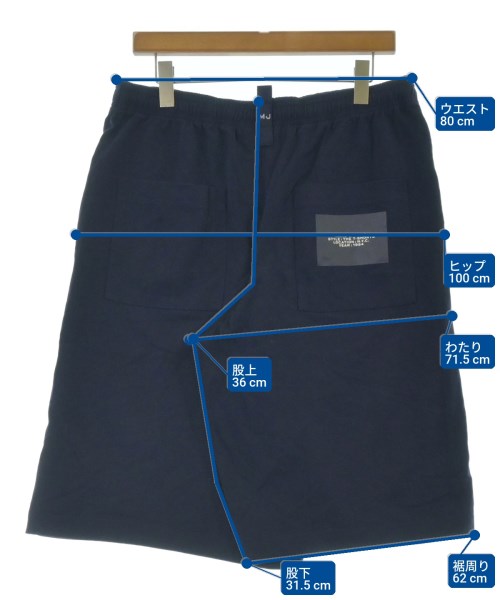 MARC JACOBS（マークジェイコブス）ショートパンツ 紺 サイズ:L メンズ/2200661989388