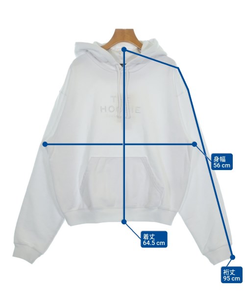 MARC JACOBS（マークジェイコブス）パーカー 白 サイズ:L レディース/2200665412080