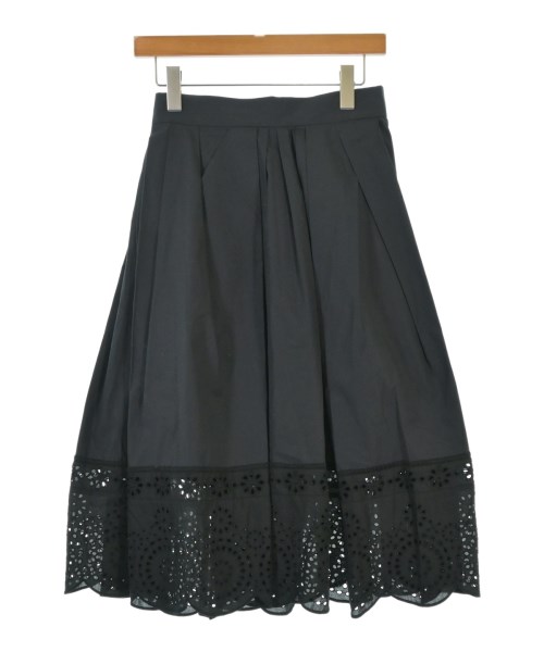 MARC JACOBS(マークジェイコブス)ひざ丈スカート 黒 サイズ:0(XS位)/2200666007025