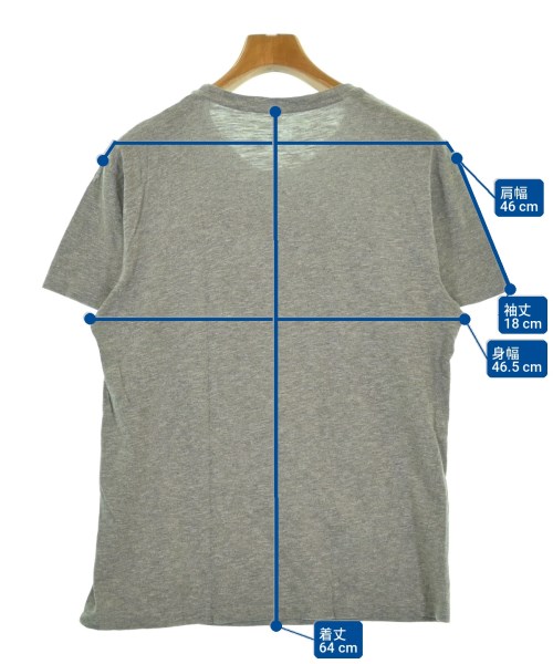 MARC JACOBS（マークジェイコブス）Tシャツ・カットソー グレー サイズ:XS メンズ/2200723486220