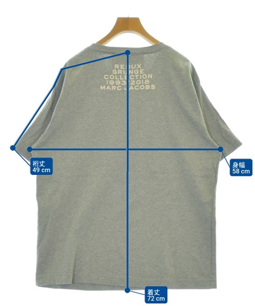 MARC JACOBS（マークジェイコブス）Tシャツ・カットソー グレー サイズ:L レディース/2200734781055