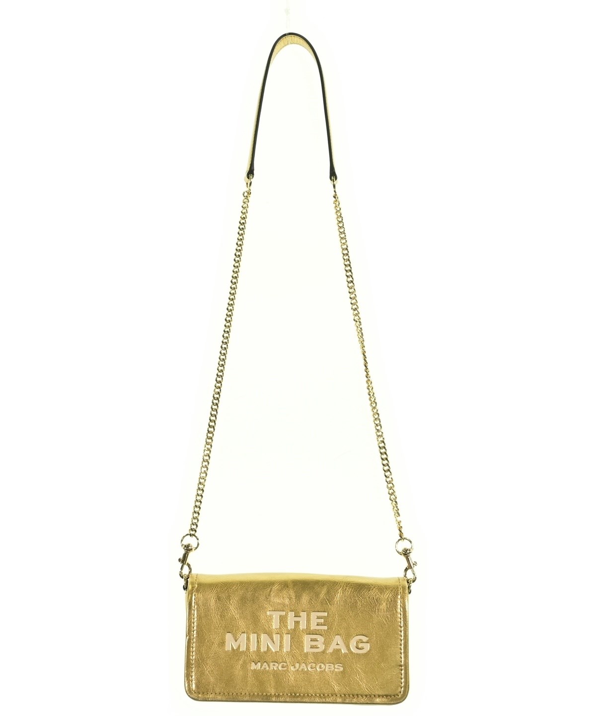 MARC JACOBS（マークジェイコブス）ショルダーバッグ ゴールド サイズ