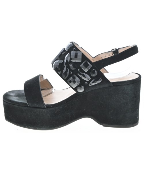 MARC JACOBS（マークジェイコブス）サンダル 黒 サイズ:37(23.5cm位) レディース/2200723607045