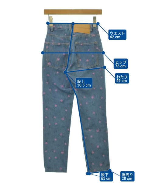 MARC JACOBS（マークジェイコブス）デニムパンツ 青 サイズ:24(S位) レディース/2200724779079