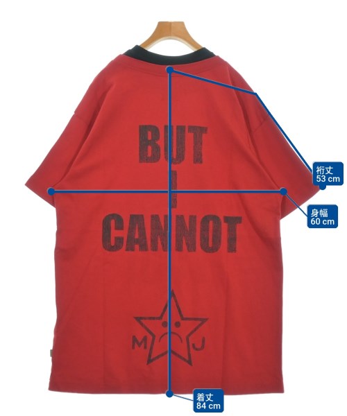 MARC JACOBS（マークジェイコブス）Tシャツ・カットソー 赤 サイズ:ONE レディース/2200726792090