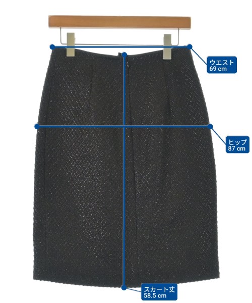 MARC JACOBS（マークジェイコブス）ひざ丈スカート 茶 サイズ:2(M位) レディース/2200728248014