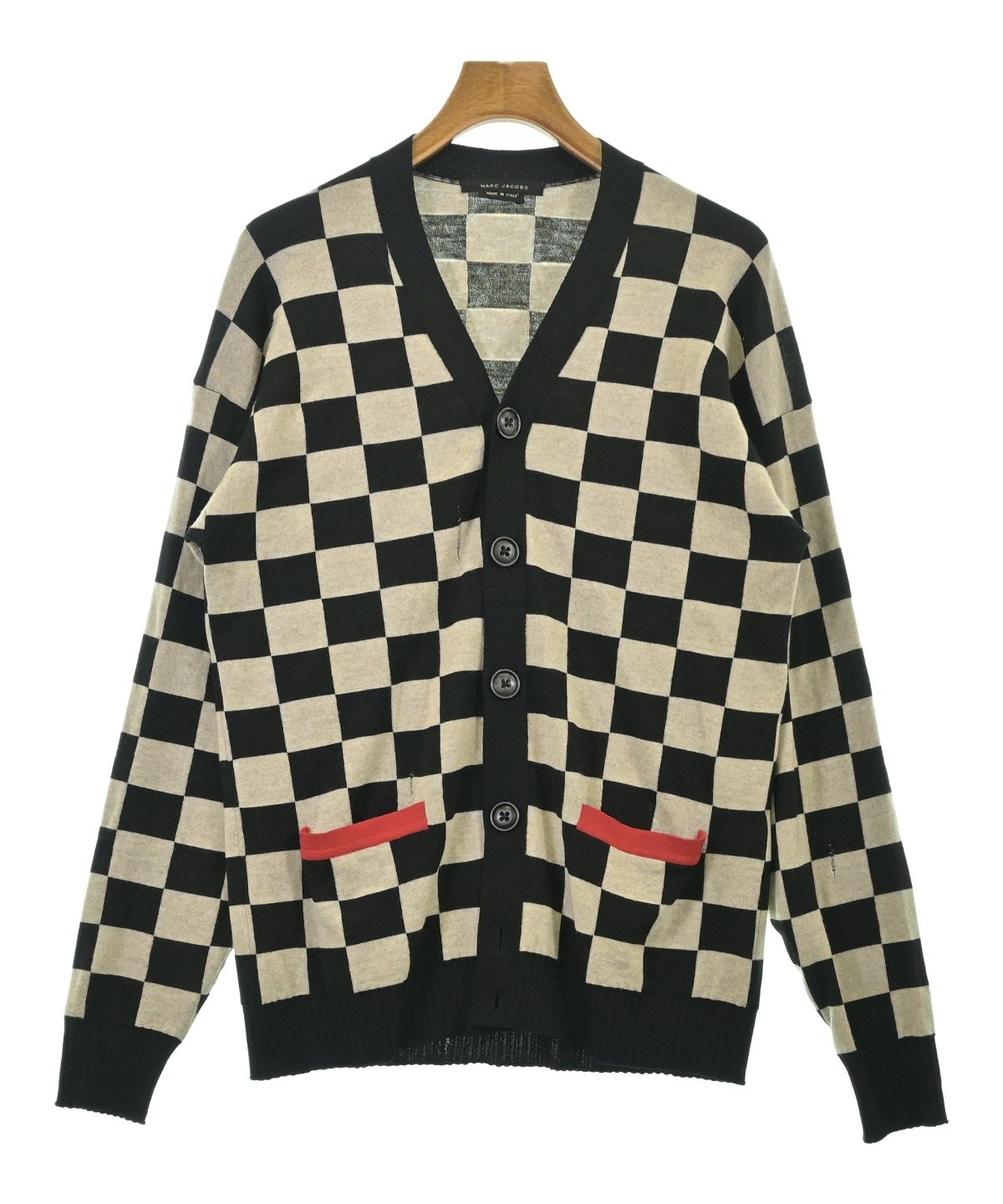 MARC JACOBS（マークジェイコブス）カーディガン 黒 サイズ:M メンズ 
