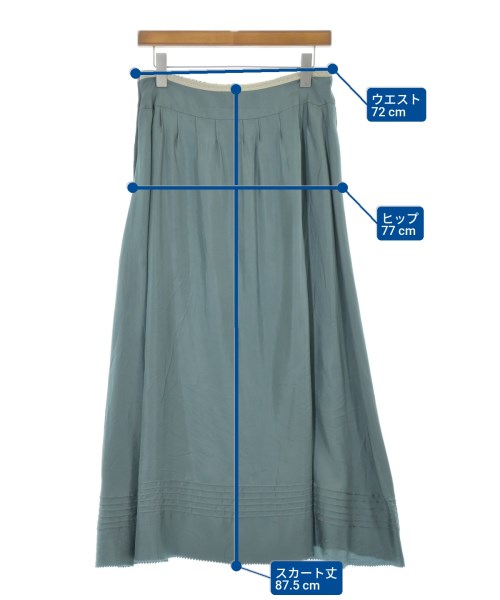 MARC JACOBS（マークジェイコブス）ロング・マキシ丈スカート 青 サイズ:2(M位) レディース/2200679196013