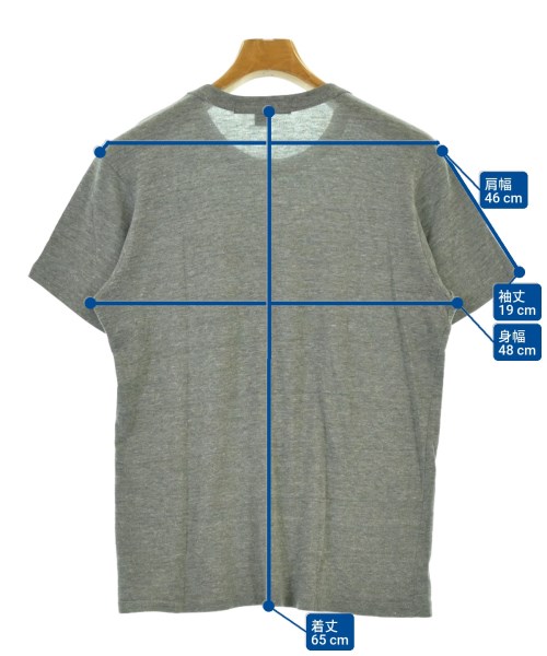 MARC JACOBS（マークジェイコブス）Tシャツ・カットソー グレー サイズ:M メンズ/2200689031052