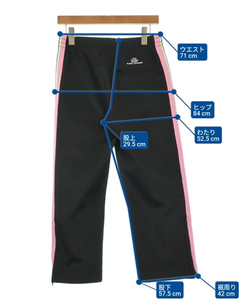 MARC JACOBS（マークジェイコブス）スウェットパンツ 黒 サイズ:00(XS位) レディース/2200692136119
