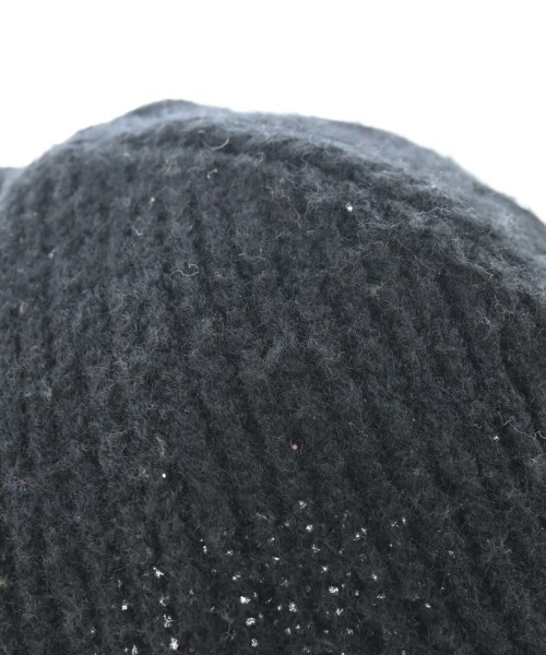 amaya arzuaga（アマヤアルズアーガ）ニットキャップ・ビーニー 黒 サイズ:- メンズ/2200667444096