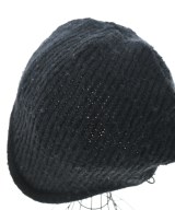 amaya arzuaga（アマヤアルズアーガ）ニットキャップ・ビーニー 黒 サイズ:- メンズ/2200667444096