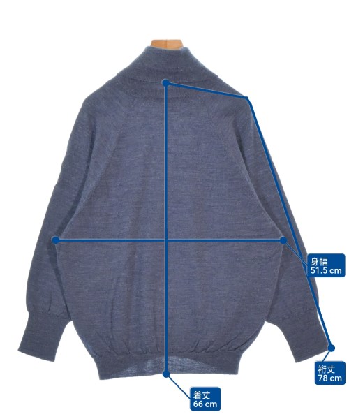 WIM NEELS（ウイムニールス）ニット・セーター 紺 サイズ:38(S位) レディース/2200672261022